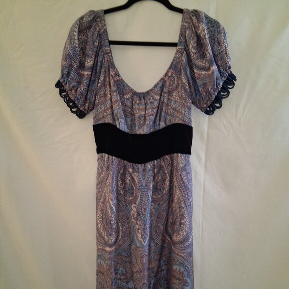 Anthropologie Plenty by Tracy Reese Dresses & Skirts - Anthropologie Plenty by Tracy Reese Dress 100% Silk Scallop Velvet Details SZ 8